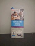 Bedside Commode Liners W/absorbent 12-PK Box Toilet Cleaning Padding Cvs Nib. Fixed Price $11.99.