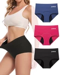 Gladbecke Period Underwear For Women Heavy Flow Leakproof High Waisted Cotton. Fixed Price $42.48.
