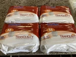Tranquility Disposable Premium Overnight Underwear Medium Lot Of 4 = 72 Total!. Fixed Price $49.98.