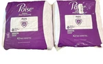 84 Count Poise Incontinence & Postpartum Pads, 5 Drop Maximum. Fixed Price $28.00.