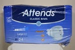 Attends Incontinence Brief Classic Large Disposable Heavy Absorbency 72/CS. Fixed Price $45.99.