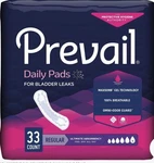 Prevail Incontinent Pad 16" Regular Length Ultimate 33 Ct. Fixed Price $14.00.