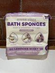 Scrubzz Lavender Rinse-free Bath Sponges 25-PACK Soap & Shampoo. Fixed Price $8.00.