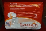 Tranquility Premium Daytime Disposable Absorbent Underwear, Large Adult. Fixed Price $19.99.