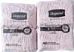 Depend Women's Fresh Protection Maximum Incontinence Underwear Small 80 Count. Fixed Price $48.00.