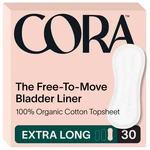Cora 100% Organic Cotton Topsheet Bladder Incontinence Liners, Extra Long Length. Fixed Price $18.76.