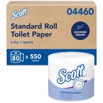 Scott 04460 Toilet Paper 80 Rolls 2-PLY 550 Sheets Bulk Commercial White. Fixed Price $67.99.