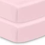 Breathablebaby All-in-one Fitted Sheet & Waterproof Cover Light Pink 2 Pack New. Fixed Price $18.95.