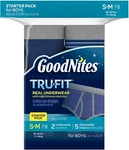 Goodnites Tru-fit Real Underwear W/ Nighttime Protection Boys Starter Pack S/m. Fixed Price $44.99.