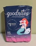 Goodnites Nighttime Underwear. Size: Xs (28-43 Lbs). 15 Count. Fixed Price $8.90.