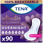 Tena Women's Pads Overnight Absorbency Bladder & Postpartum Extra Coverage 90 Ct. Fixed Price $57.99.