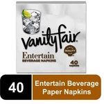 Georgia Pacific 35134 Beverage Napkins 2-PLY White 40/PACK. Fixed Price $49.37.
