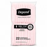Depend Adult Incontinence Underwear For Women, Maximum Absorbency, Xxl, 22 Count. Fixed Price $26.88.