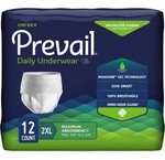 Prevail Daily Protective Underwear, Unisex Disposable Adult Diaper Xxlarge (12). Fixed Price $13.77.