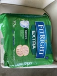 Medline Fitright Extra Briefs, Performance, Small, 20 Ct. Fixed Price $13.00.