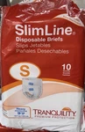 Xs Tranquility Slimline Disposable Briefs, Heavy Protection 2 Bags Of 10. Fixed Price $16.50.