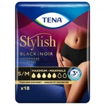 Tena Stylish Black Underwear For Women, Maximum, S/m, 18 Ct. Fixed Price $57.01.