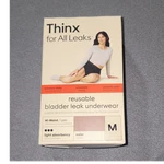 Thinx Hi-waist Light Absorbency Panties Medium Desert Rose Washable Odor Control. Fixed Price $18.99.