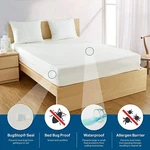 Best! Waterproof Bedbug Allergen Zippered Vinyl Mattress Protector 4SIZE. Fixed Price $39.67.