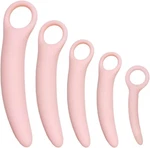 Qoqiu 5-PACK Silicone Pelvic Floor Muscle Dilator Trainer Set Massager. Fixed Price $33.99.