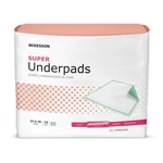 150 Mckesson Moderate Absorbency Adult Disposable Incontinence Underpads 23"X36". Fixed Price $44.29.