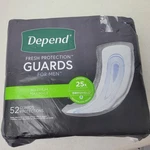 Depend Fresh Protection Guards For Men Maximum 52 Count Dryshield Odor Control. Fixed Price $23.74.
