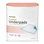 150 Mckesson Adult Bed Chair Urinary Incontinence Disposable Underpads 23X36". Fixed Price $47.42.