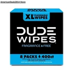 Dude Wipes, Flushable Extra Large And Fragrance-free (400 Ct.). Fixed Price $28.40.