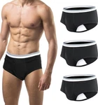 Carer Mens Incontinence Underwear Washable 3 Pack Cotton Reusable. Fixed Price $39.04.