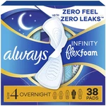 Always Infinity Feminine Pads For Women, Flexfoam With Wings, Size 4. Fixed Price $16.87.