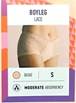 Confitex Women Moderate Absorbency Underwear Sz Full Breif Leakage Boy Leg C-5. Fixed Price $22.00.