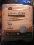 Medline Protection Plus Over Night Adult Underwear, X-large 12 Each.... Fixed Price $14.00.