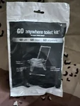 Cleanwaste Go Anywhere Toilet Kit (pack Of 20) - Camping, Military Wag Bag. Fixed Price $19.99.