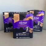 3X Always Discreet Boutique Liners #2 Very Light Long 32 Each New. Fixed Price $28.00.