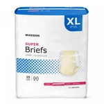 Mckesson Super Briefs Adult Unisex Xl Refastenable Tabs Disp. Moderate Absorb 60. Fixed Price $46.54.