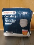 Walgreens Certainty Men's Comfortlux Underwear Xxl Maximum Absorbency - 12 Ct.. Fixed Price $12.00.