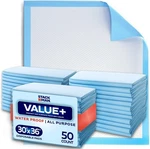 Chucks Disposable 30X36 Underpads 50-PACK Incontinence Chux Absor.... Fixed Price $42.74.