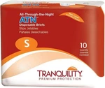 Tranquility Atn (all-through-the-night) Adult Disposable Briefs Small, White. Fixed Price $128.99.