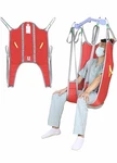 Patient Lift Divided Leg Sling With Lower Back, For Transfer Medium. Fixed Price $50.00.