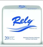 (4X)RELY Youth/small Incontinence Overnight Brief Clothlike Underwear Leakguards. Fixed Price $59.99.