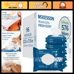 Disposable Adult Washcloth Wipes, Scented, Pack (576 Total) No-rinse Body. Fixed Price $61.19.