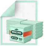 Disposable Bed 30 X36 , 100 Count Extra Large Underpads For Incontinence. Fixed Price $94.05.