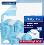 Sofyfine Bed Pads With Adhesive Strip 30"X36" Thicken Elderly Adults Incontinenc. Fixed Price $43.73.