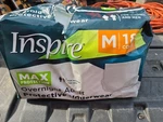 Inspire Adult Unisex Diapers - Max Absorbency. Med 16 Count Overnight New. Fixed Price $20.00.