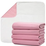 Pink Washable Incontinence Bed Pads Pack Of Ultra Absorbent 34X36 Inches. Fixed Price $34.29.