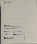 Box Of 10 Coloplast 12091 Brava Protective Ring Deep Convex 8MM Inch 25MM. Fixed Price $27.50.