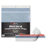 Pack Of 100 Bcw 33RPM Resealable Lp Record Album Archival 2-MIL Clear Poly Bags. Fixed Price $29.69.