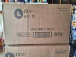 Attends Adult Maximum Absorbency 4 Individual Packs Of 18 =72(CASE) Size. Fixed Price $16.00.