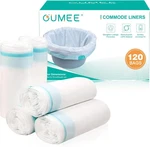 120 Disposable For Bedside Commode, Beside Liners, Portab. Fixed Price $36.00.