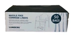 Lunderg Hassle Free Commode Disposable Bedside. Liners, 50 Count. Fixed Price $14.28.